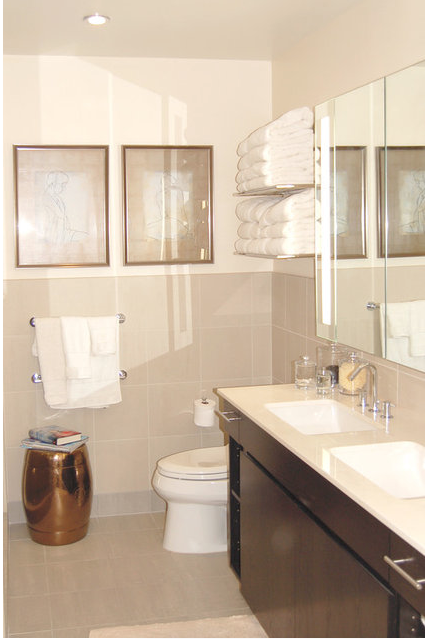 Houzz.com: An Accent Chair or stool  for the Bathroom 