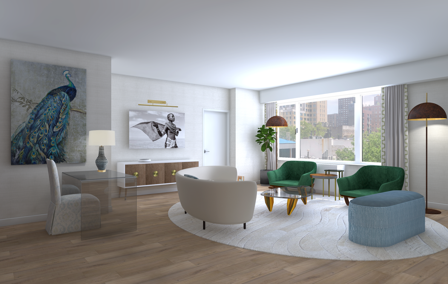 Park Avenue Modern Classic Residence | Luxury Manhattan Interiors ...