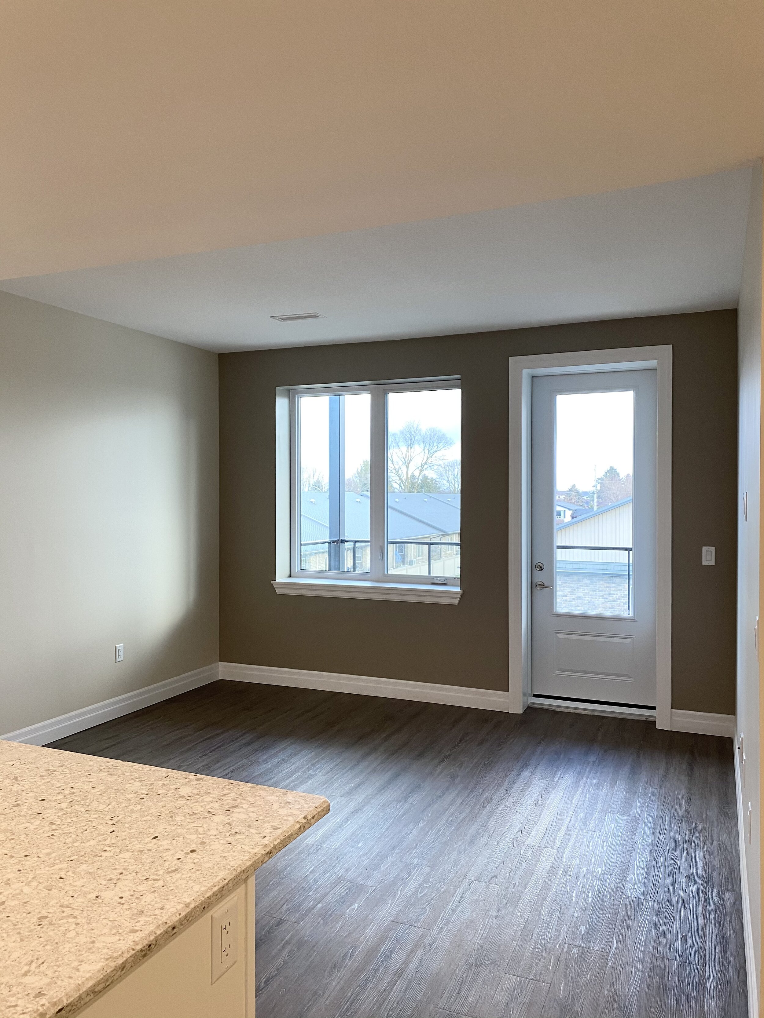 Open Concept Kitchen &amp; Living Area