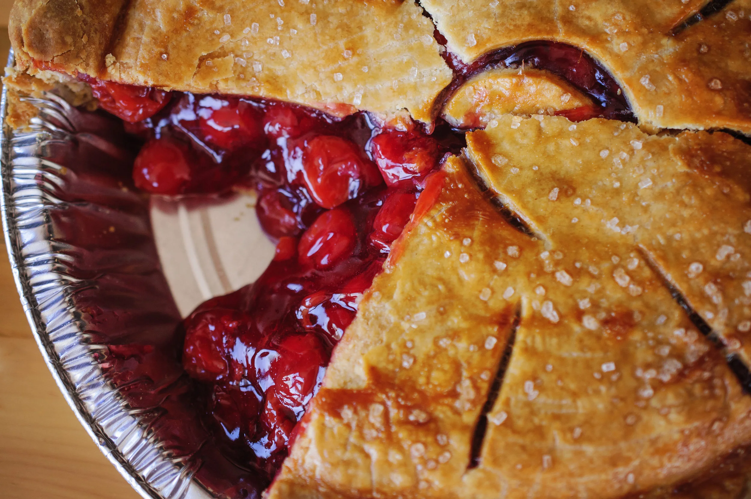 Friskes Farm Market Michigan Red Tart Montmorency Cherry Cherries Pie Filling Homemade sour cherry