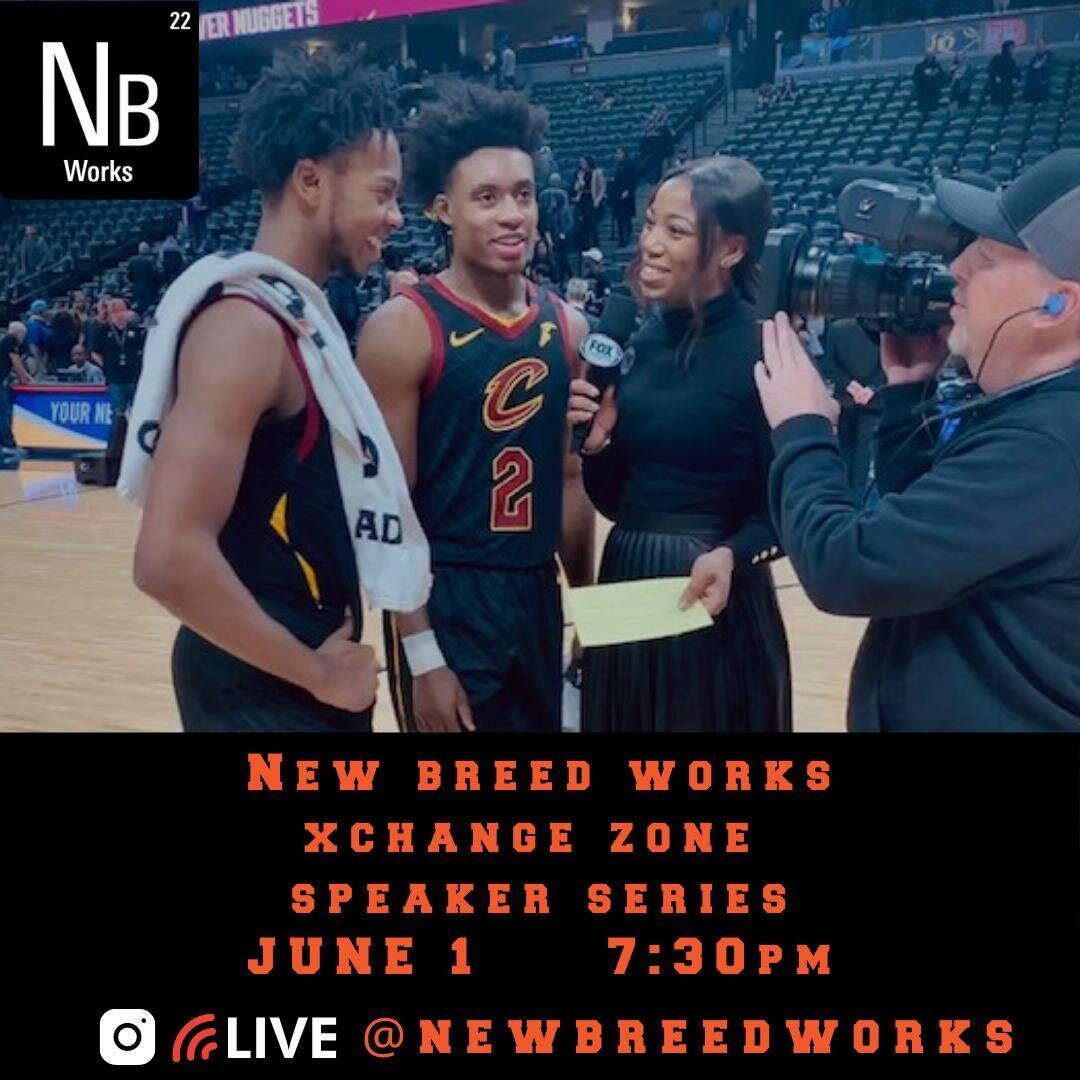 Dont miss the XCHANGE ZONE SPEAKER SERIES. We are LIVE.
Join us in a few for the XChange Zone Speaker Series. You don&rsquo;t want to miss ANGEL GRAY on the XChange Zone Speaker Series, now on @newbreedworks IG Live
@angelgray
Angel Gray is a sports 