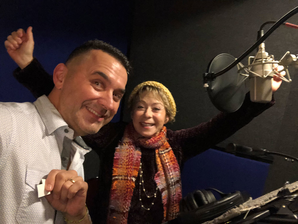 René &amp; Debi in the booth