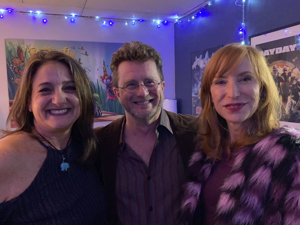 Michaela Hart, Chris Jenkins, and Karen Strassman