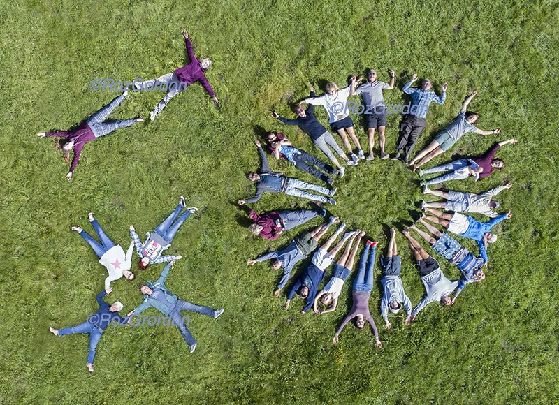 aerial, drone, uav, party, friends, family, fun, 