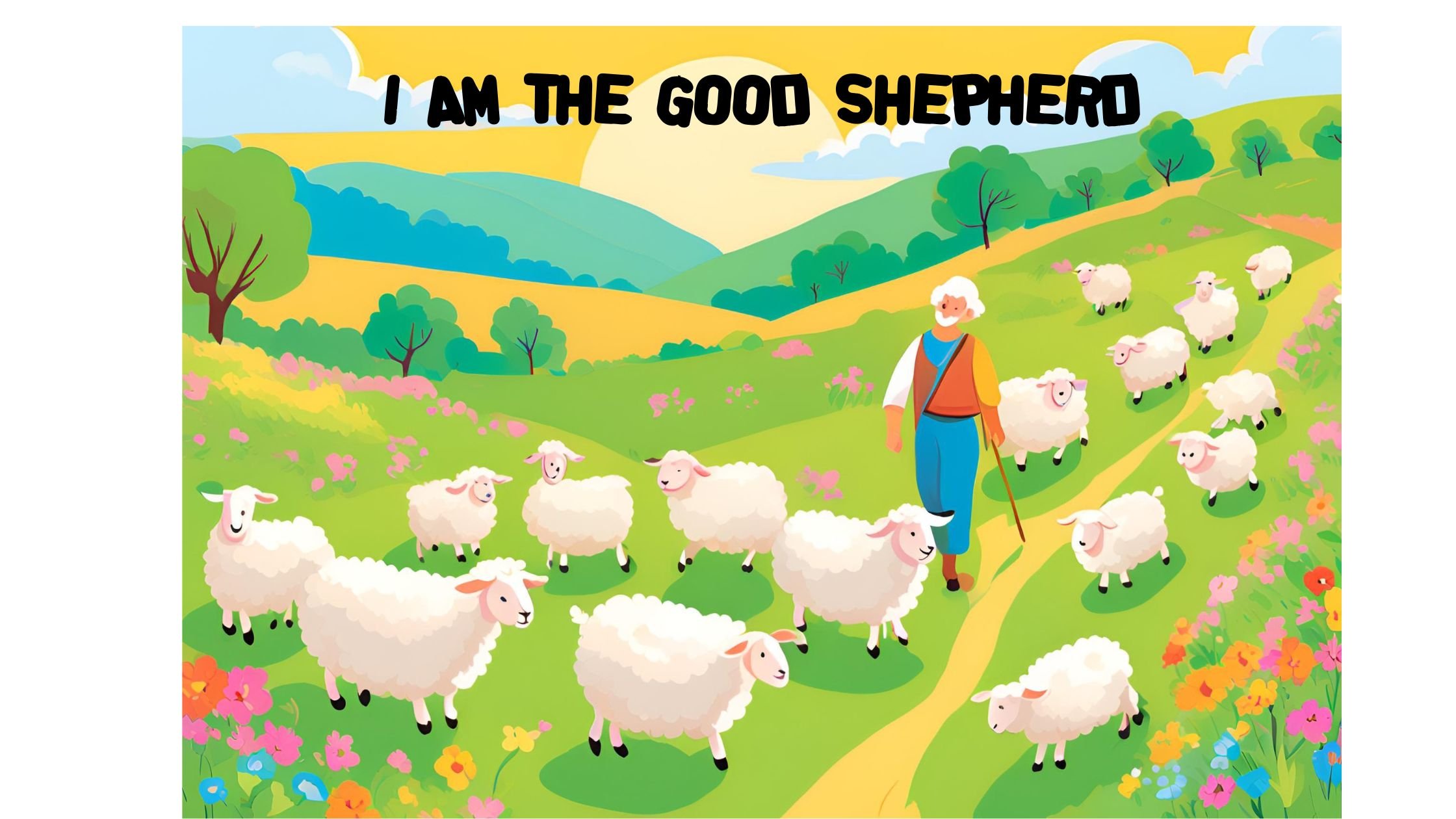 Family Worship Ideas - John 10: 11-18 - I Am The Good Shepherd