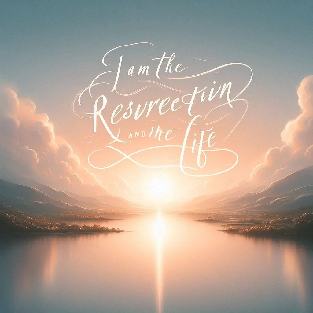 Family Worship Ideas John 11:25 - "I am the Resurrections and the Life"