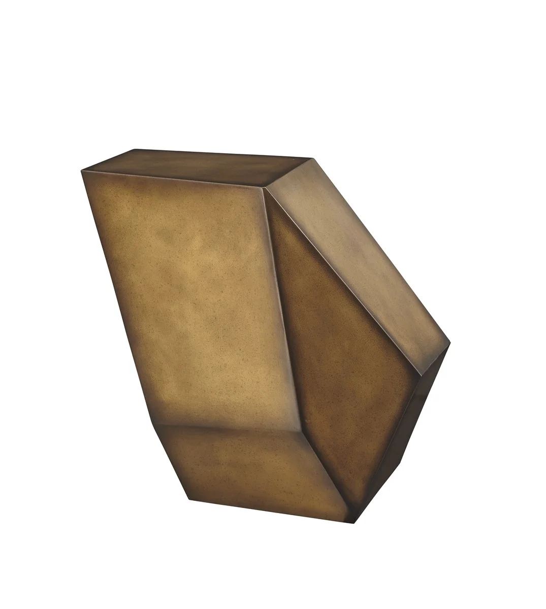 This has always been one of my personal favorites from Larry’s collection with Chaddock, the Neo Geo Accessory Table., shown here in a bronze finish.