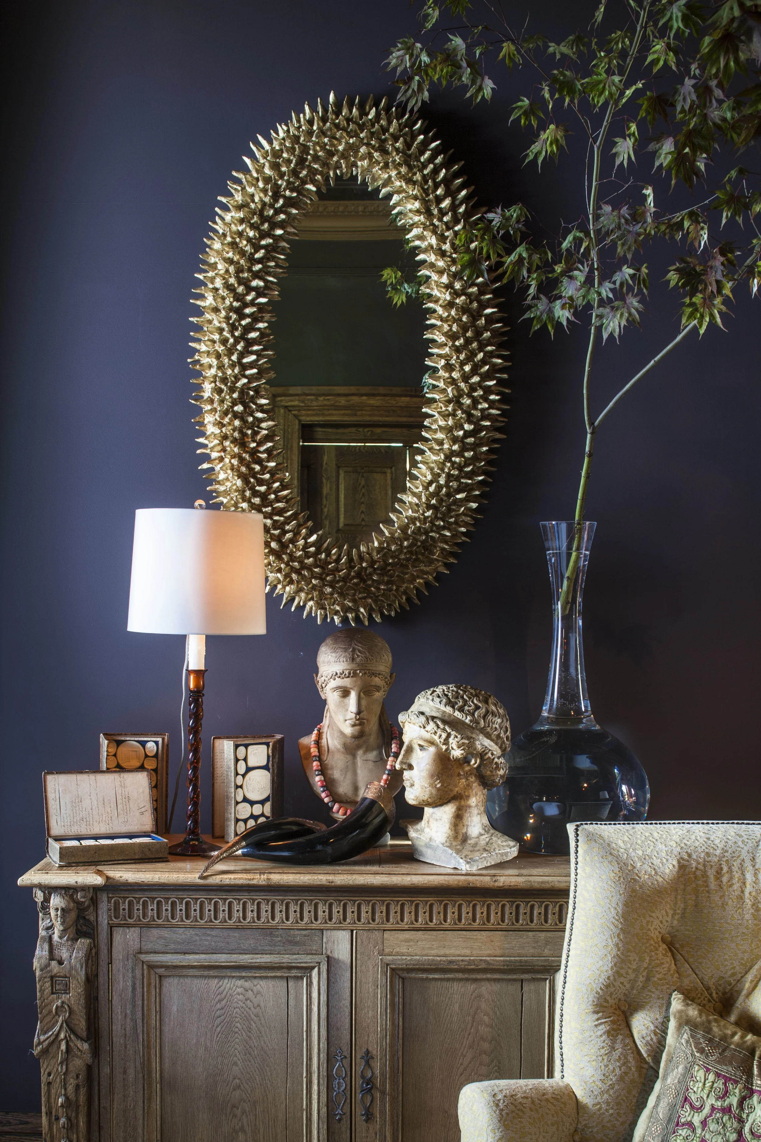 The Spore Mirror displays his constant enchantment over nature’s “eloquent functionality”,
