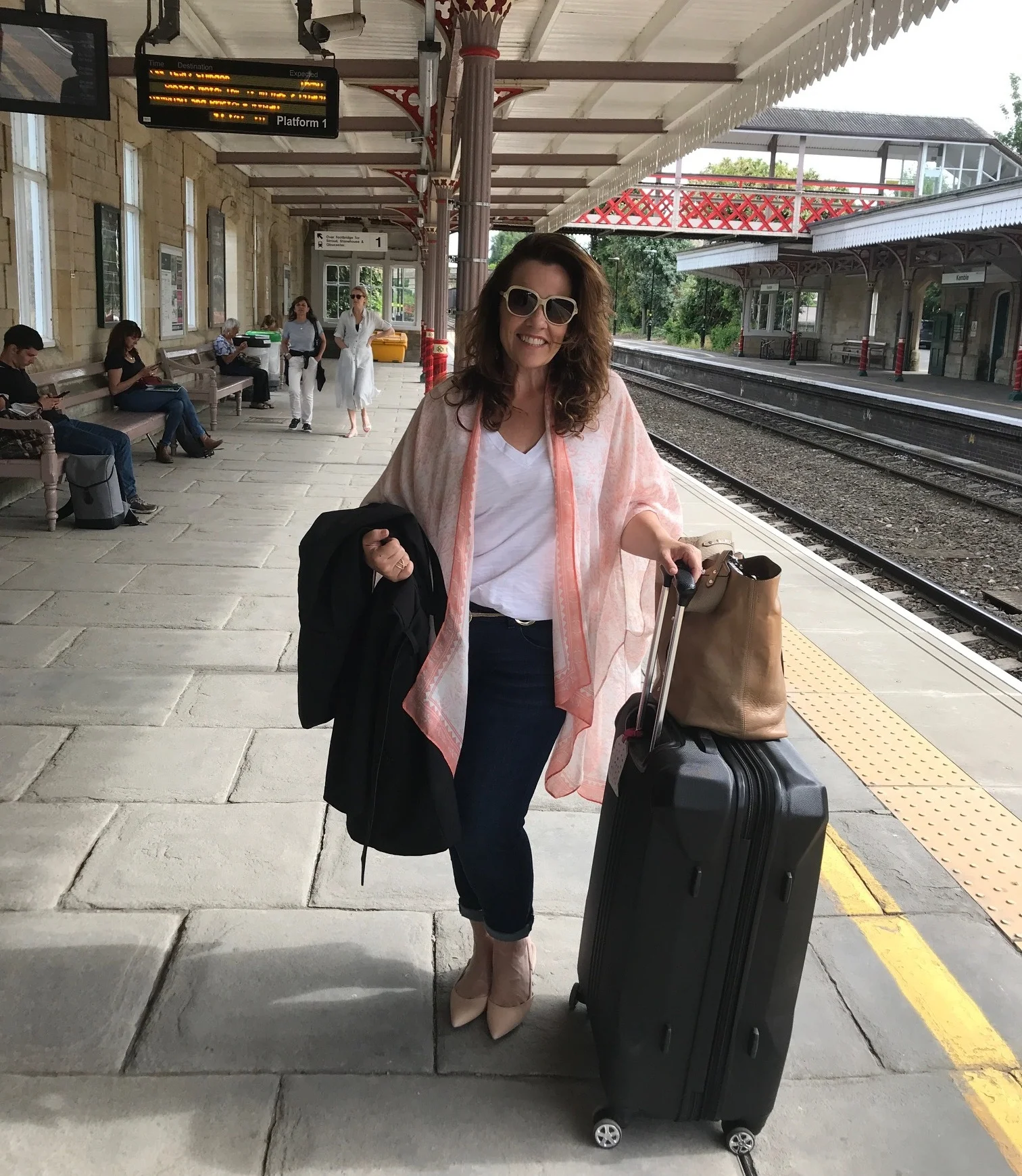 Stacey TIveron, Founder of Ronati, is constantly traveling to antique fairs and meeting with dealers.