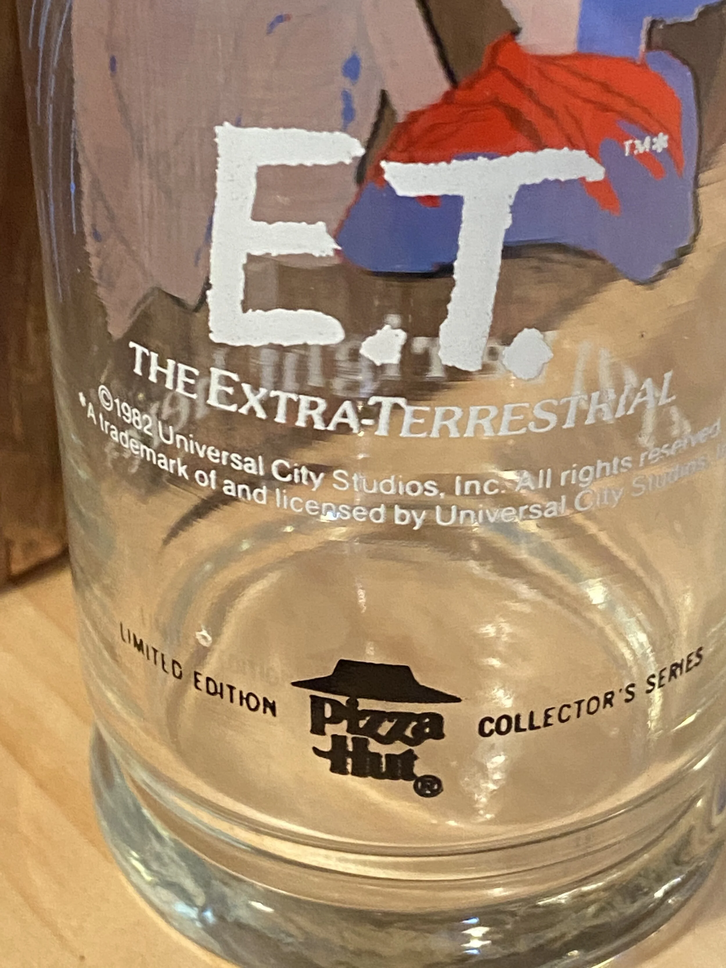 Vintage ET The Extra Terrestrial Limited Edition Drinking Glass  CATSKILLS  CLOTHING COMPANY