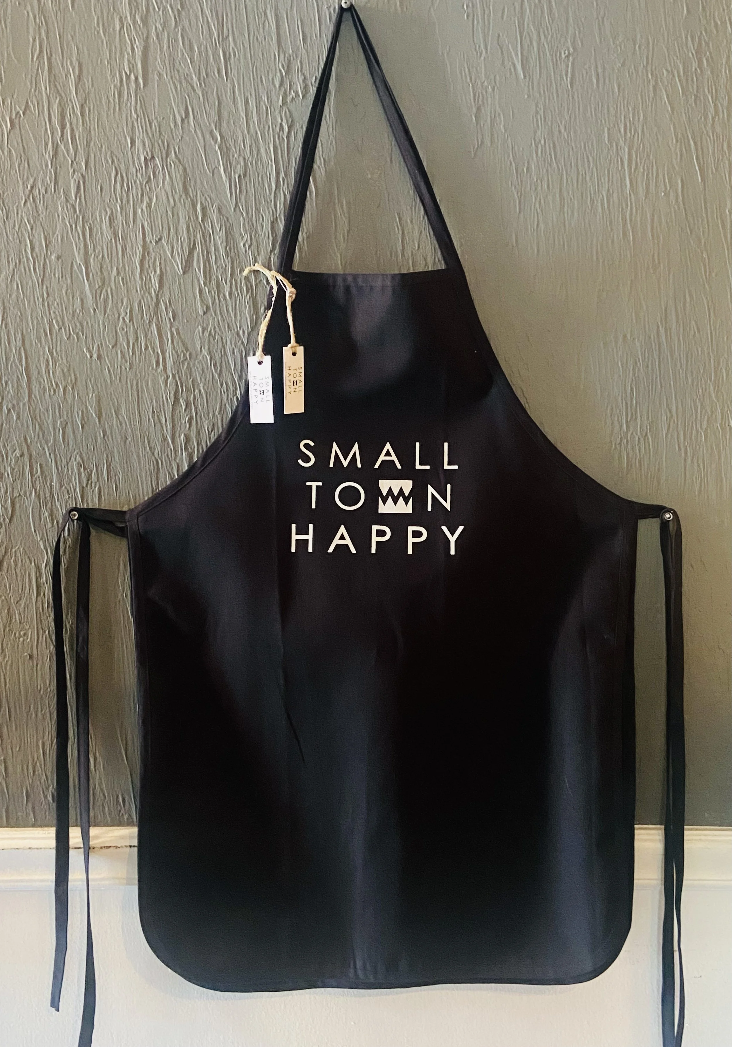 Small Town Happy BBQ Party Apron