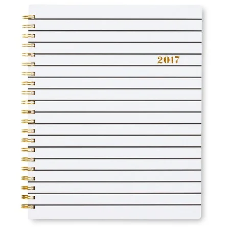 "I love lists, organizers and calendars and I could not survive without my planner. I love how this one ( $14.99 ) has the option to write down your to-do lists and reminders. This is a busy person's best friend!"