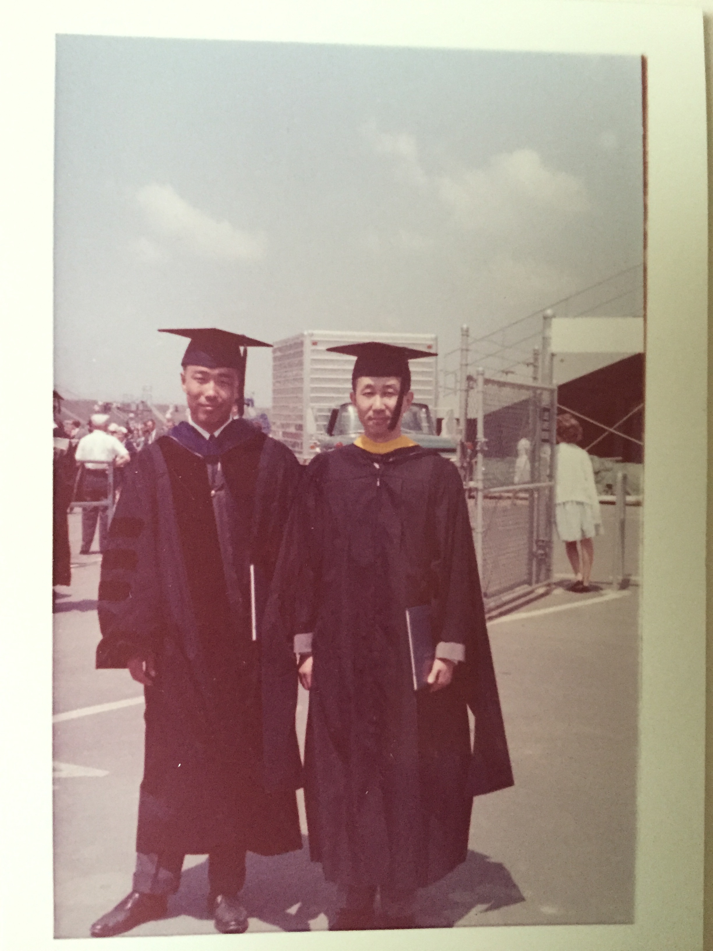 Kook Dong Pae, at his gradation from Penn State