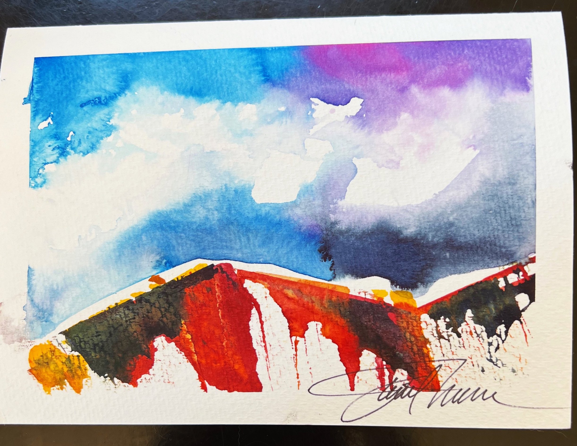 Meininger Watercolor Days July 22, 10:30 am at 499 Broadway, Denver CO.