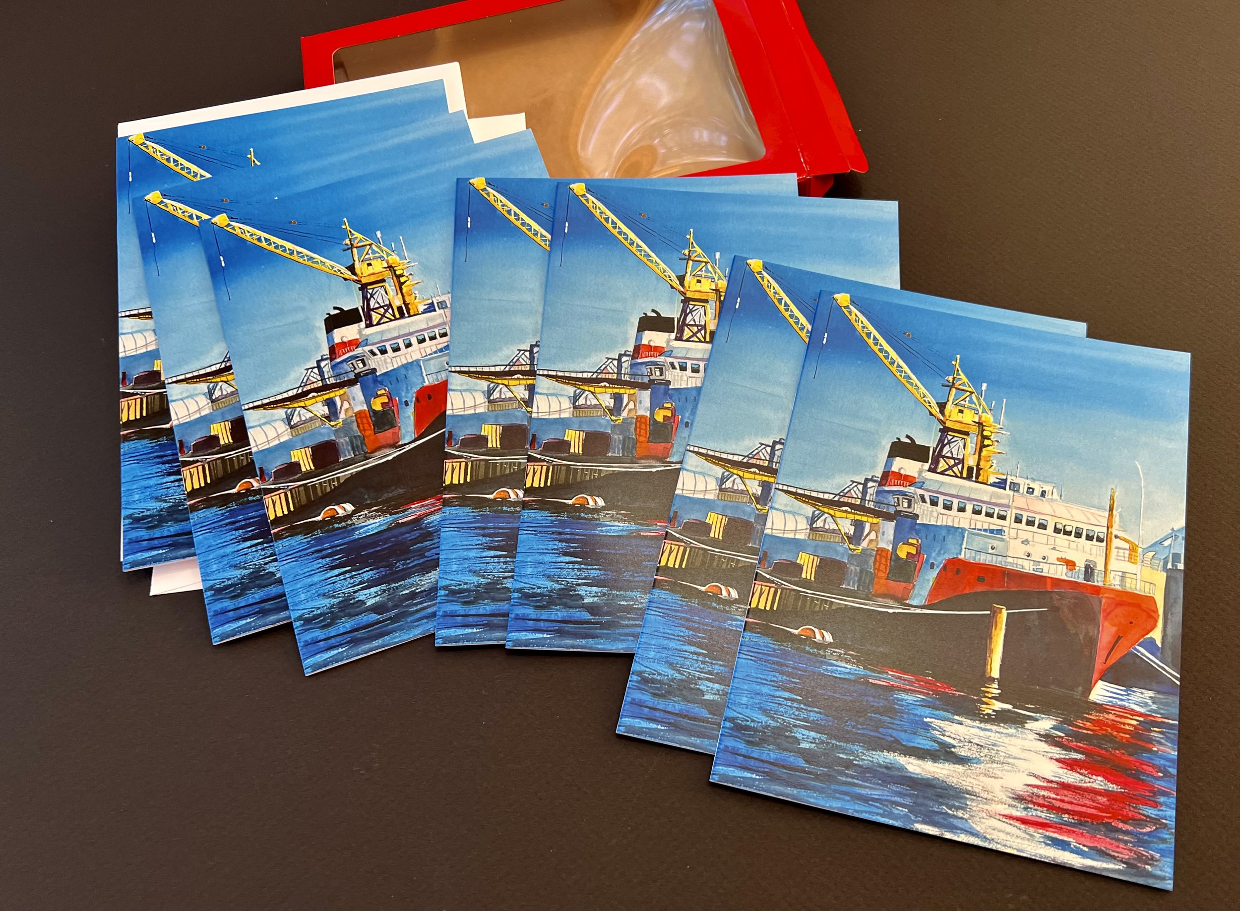 Note Cards - Big Red