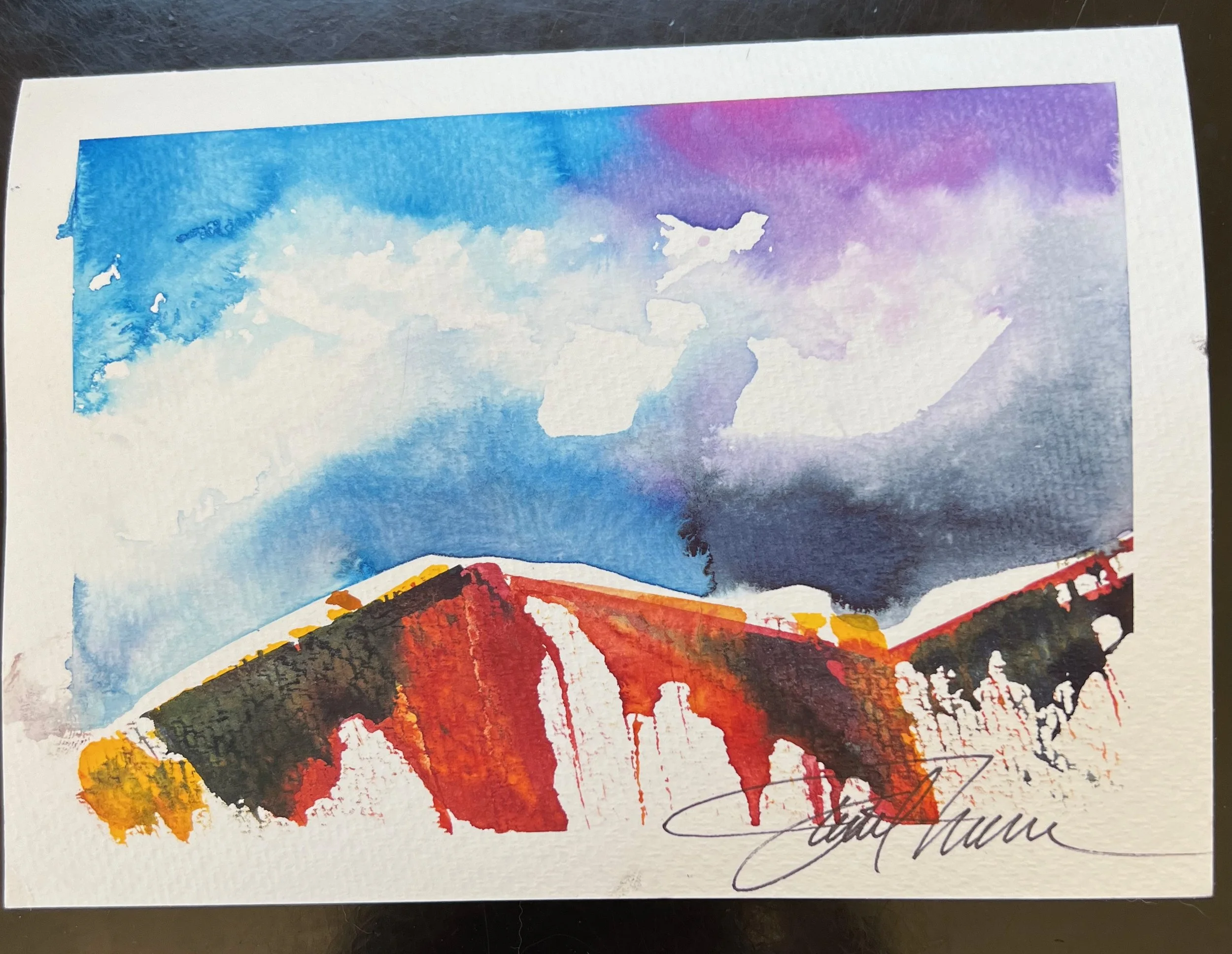 Demo at Pikes Peak Watercolor Society, 7 pm