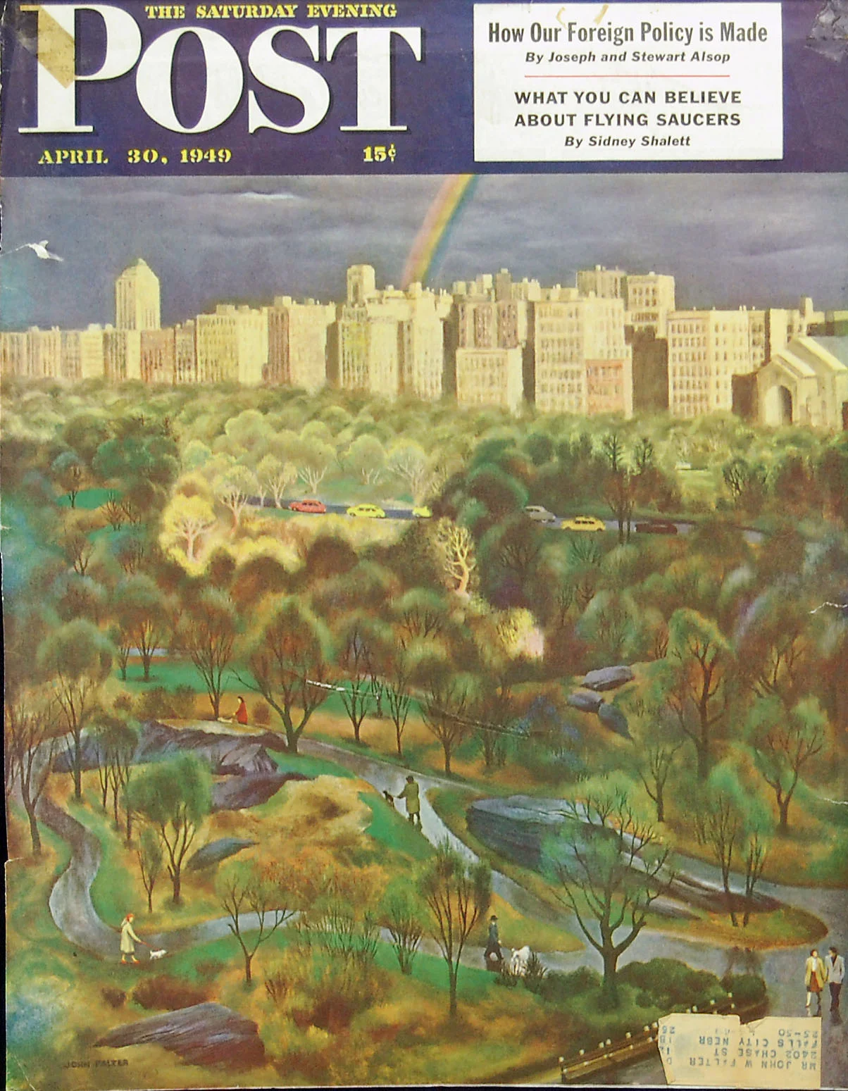 “RAINBOW IN CENTRAL PARK”