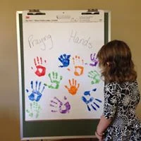 Praying hands from the family class