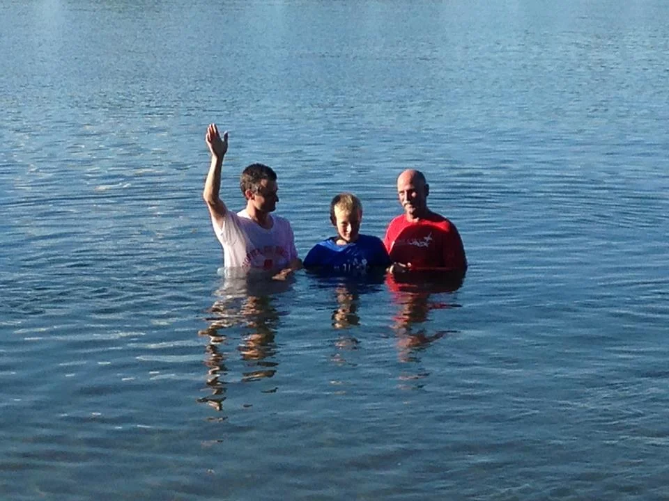 From our baptism service in August