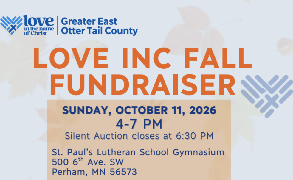 Love Inc Fall Fundraiser