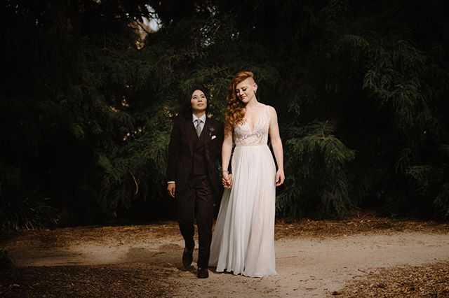 Christina &amp; Cat had a lot on their plate for their wedding; people were constantly coming to them with questions and issues before the ceremony, but when they came together for their first look you could just tell they were at home. They breathed