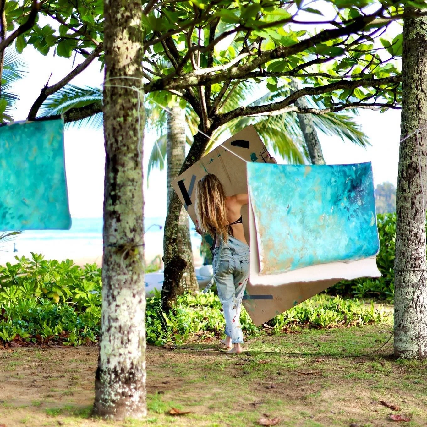 &ldquo;Hawaii Life Collection&rdquo; now live at longoriaart.com. Link in bio 
.
.
.
.
⠀⠀⠀⠀⠀⠀⠀⠀⠀
#oiloncanvaspainting #longoriaart #artworkforsale #beachliving #ocean #seascapes #kauaiartist #statementpiece #beachcomber #designobsessed #anthroart #su