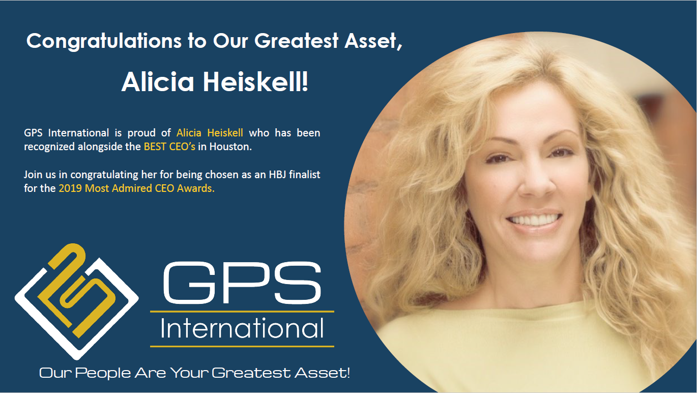 Heiskell recognized as one of the Most Admired CEO's in Houston
