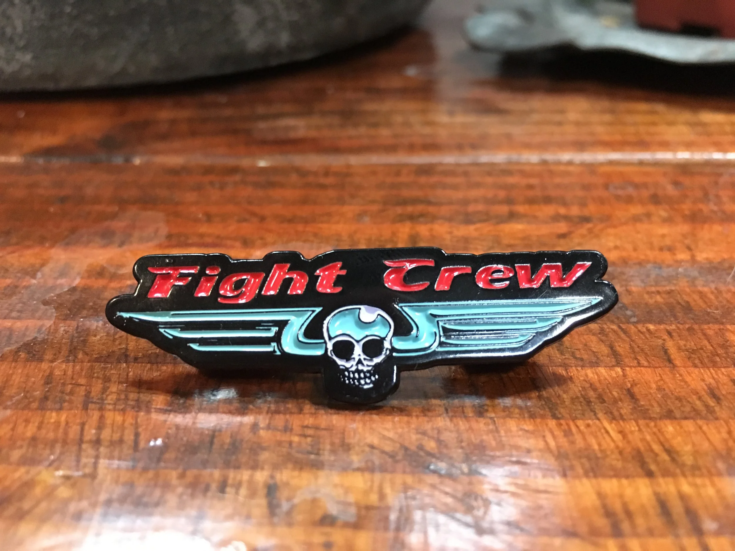 Fight Crew Enamel Pin