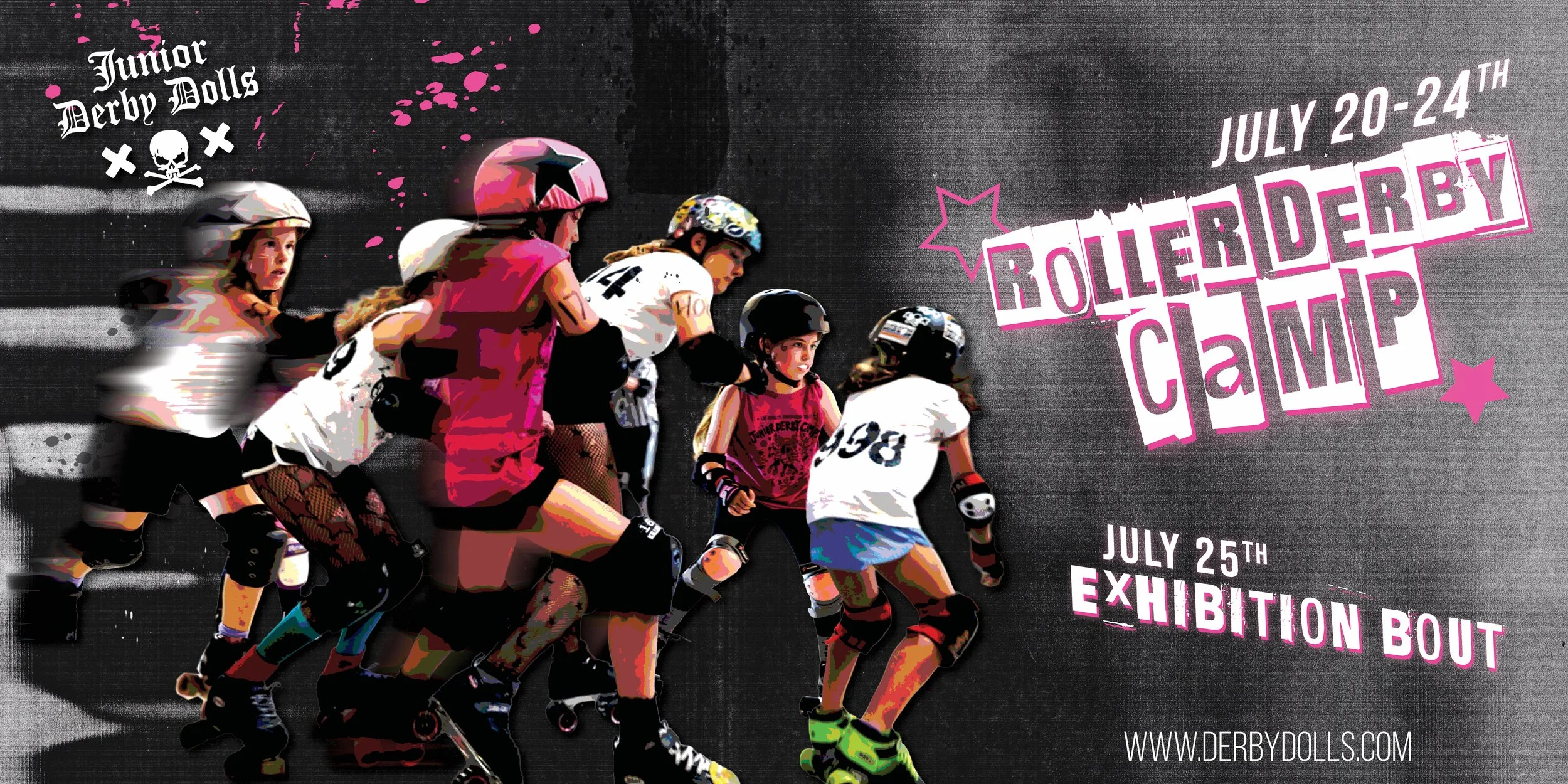 Junior Roller Derby Camp July 20th - 24th