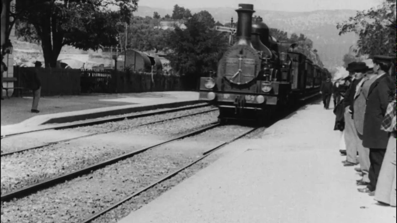 "L'arrivée du train en gare de La Ciotat" (1895)