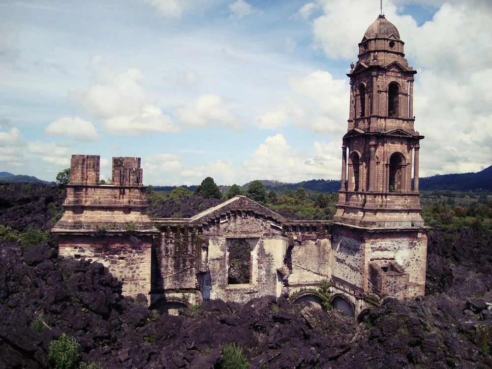 San Juan Parangaricutiro, Michoacan. Foto di : Copatbark/Flikr.