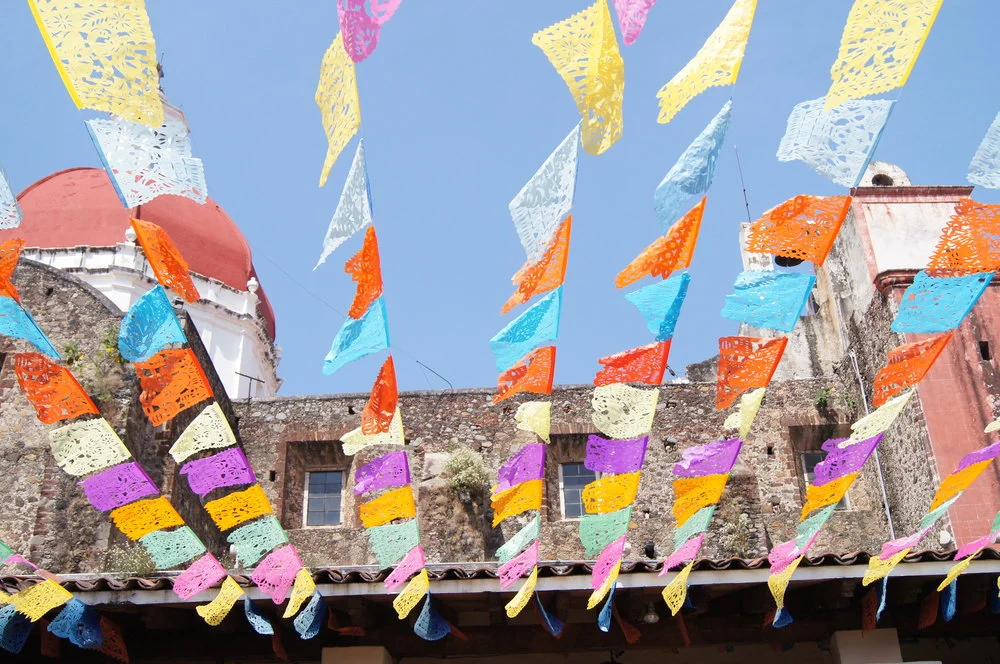 I famosi papel picado.