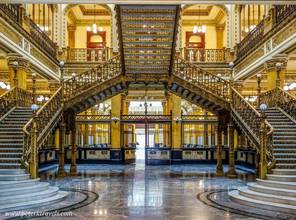 Palacio de Correos, Città del Messico. Foto di www.peterktravels,com