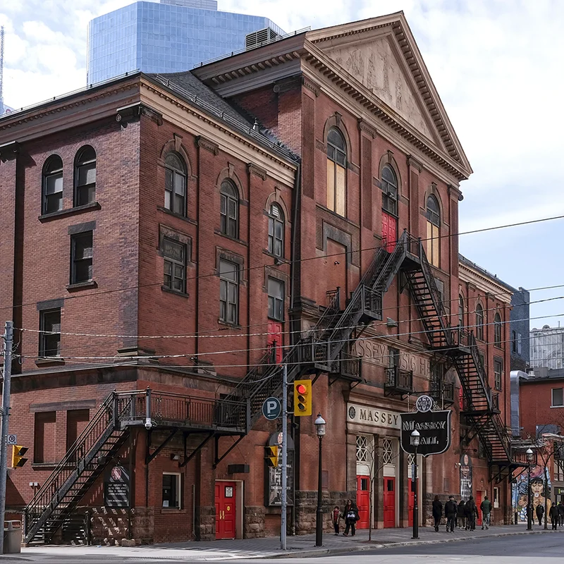 La Massey Hall di Toronto, Canada.