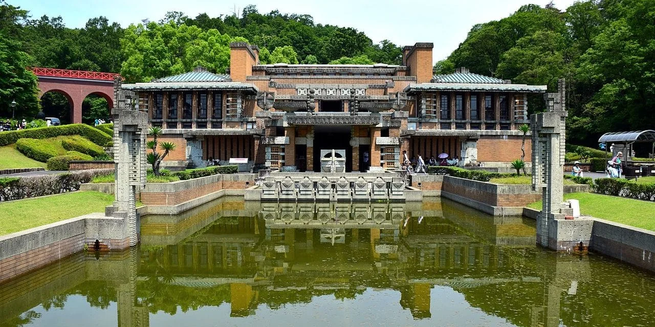 The Imperial Hotel oggi, presso il Meiji-mura Museum di Inuyama.