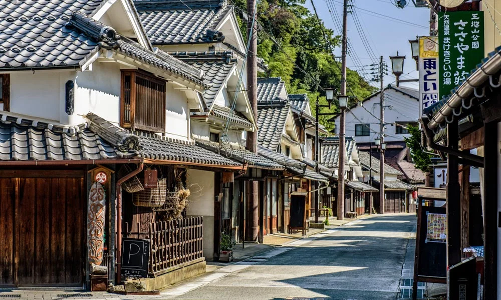 Case tradizionali giapponesi a Sasayama