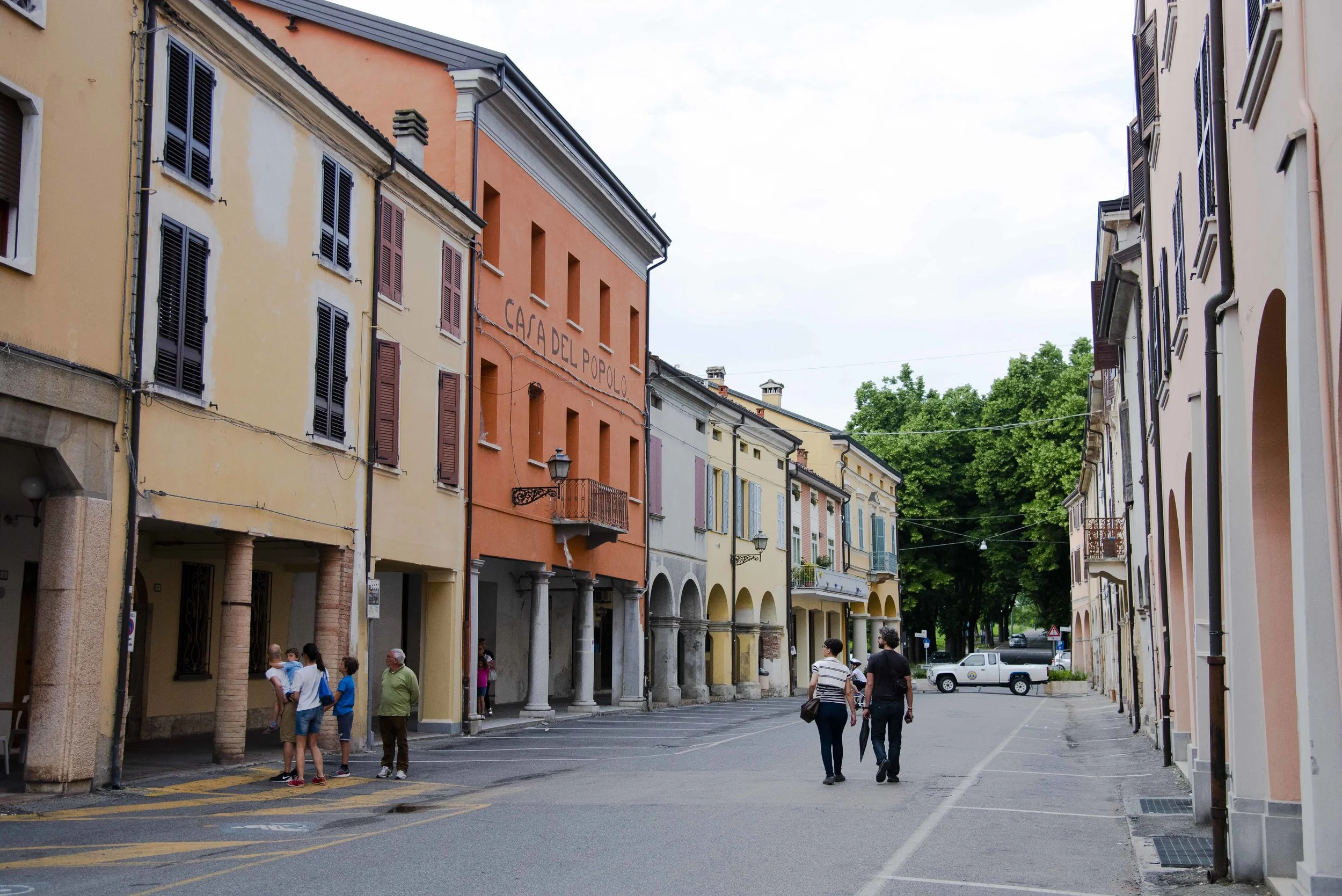 Casa del Popolo in via Panizzi. Foto di Valerio Greco