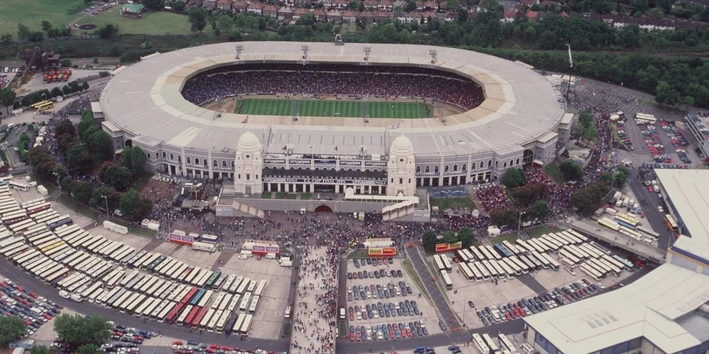 The original Wembley Stadium, London