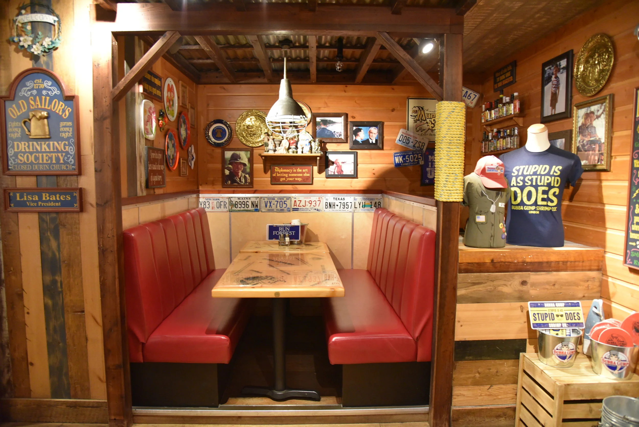 Bubba Gump Shrimp Co, Londra. Foto di Greta Cinalli