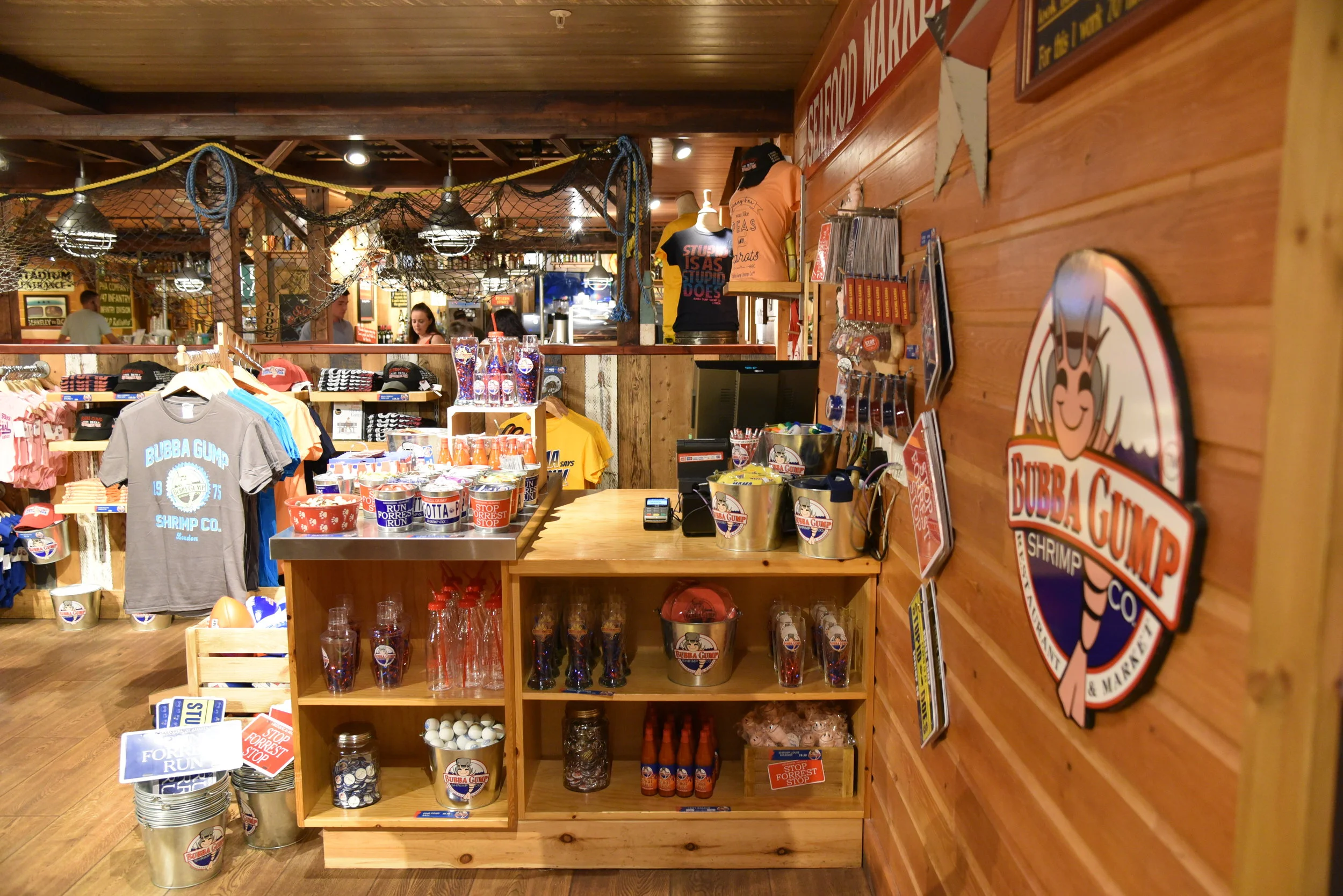 Bubba Gump Shrimp Co, Londra. Foto di Greta Cinalli