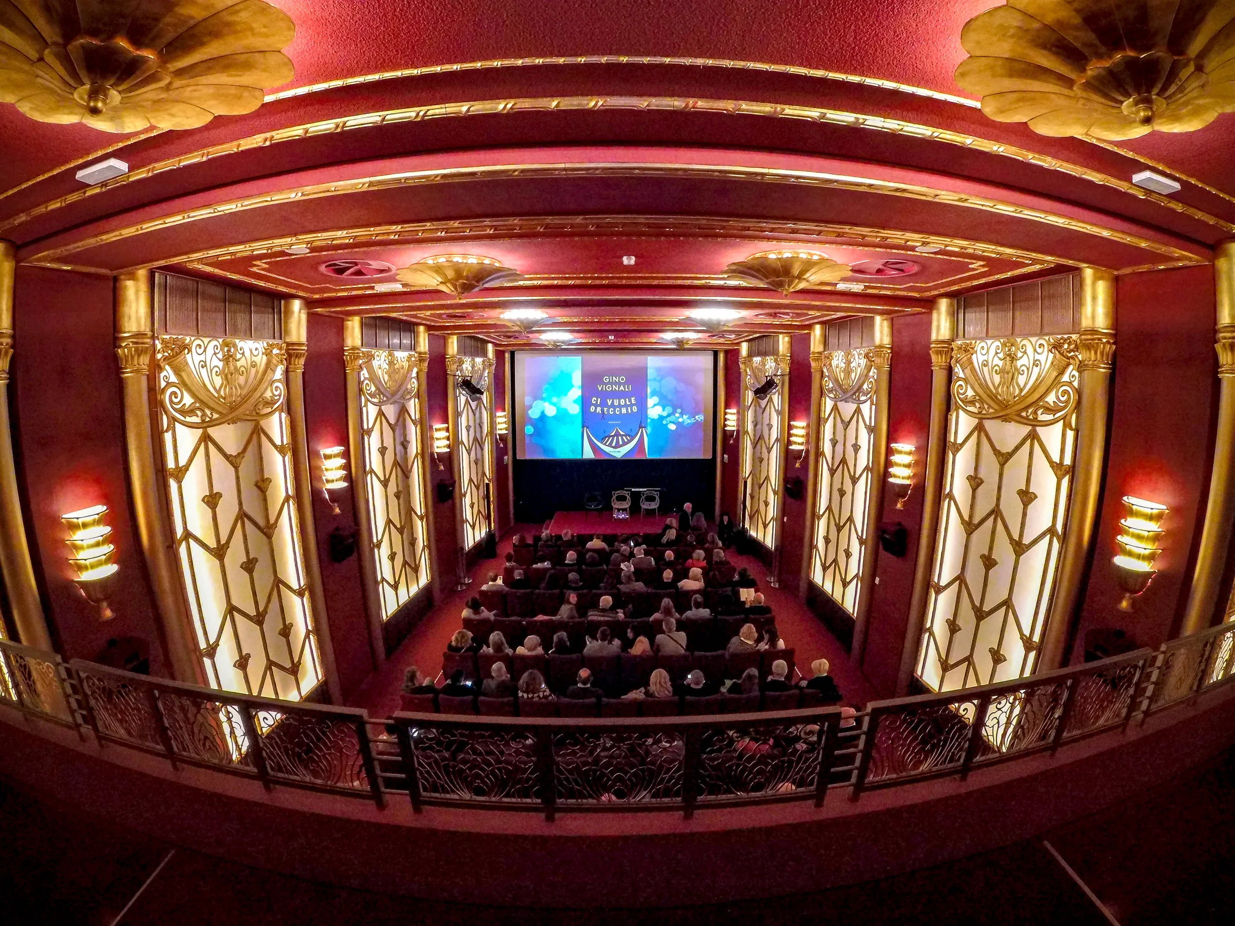 Cinema Fulgor, sala Federico, Rimini. Foto di Valerio Greco