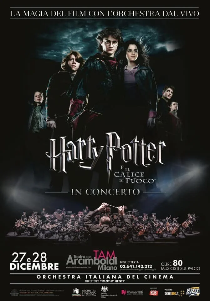 HARRY POTTER E IL CALICE DI FUOCO IN CONCERTO