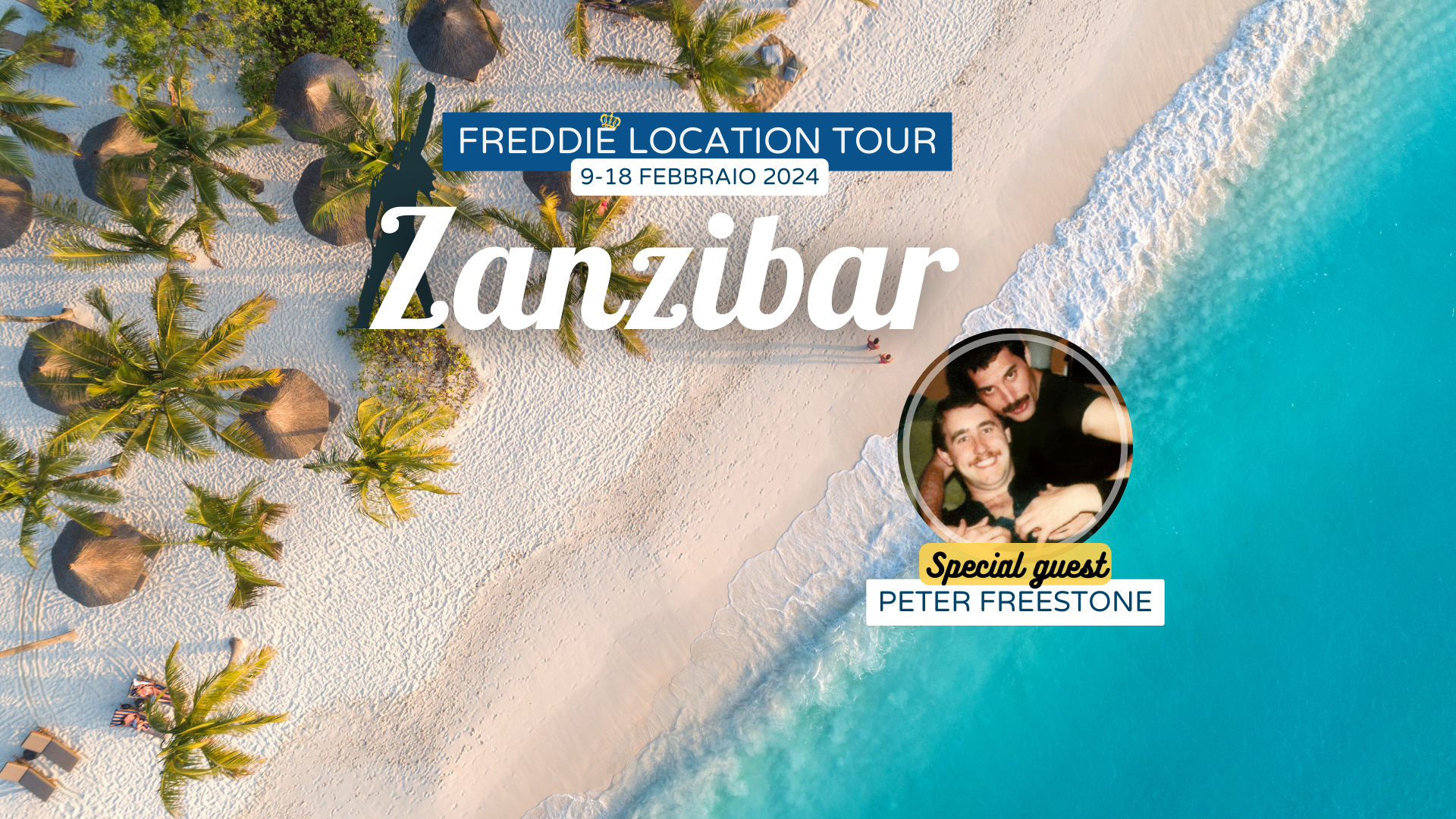 FREDDIE LOCATION TOUR A ZANZIBAR