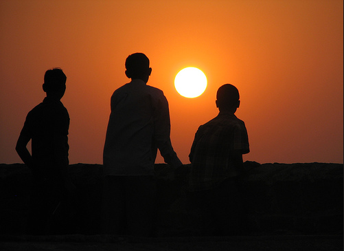 Sungazing!