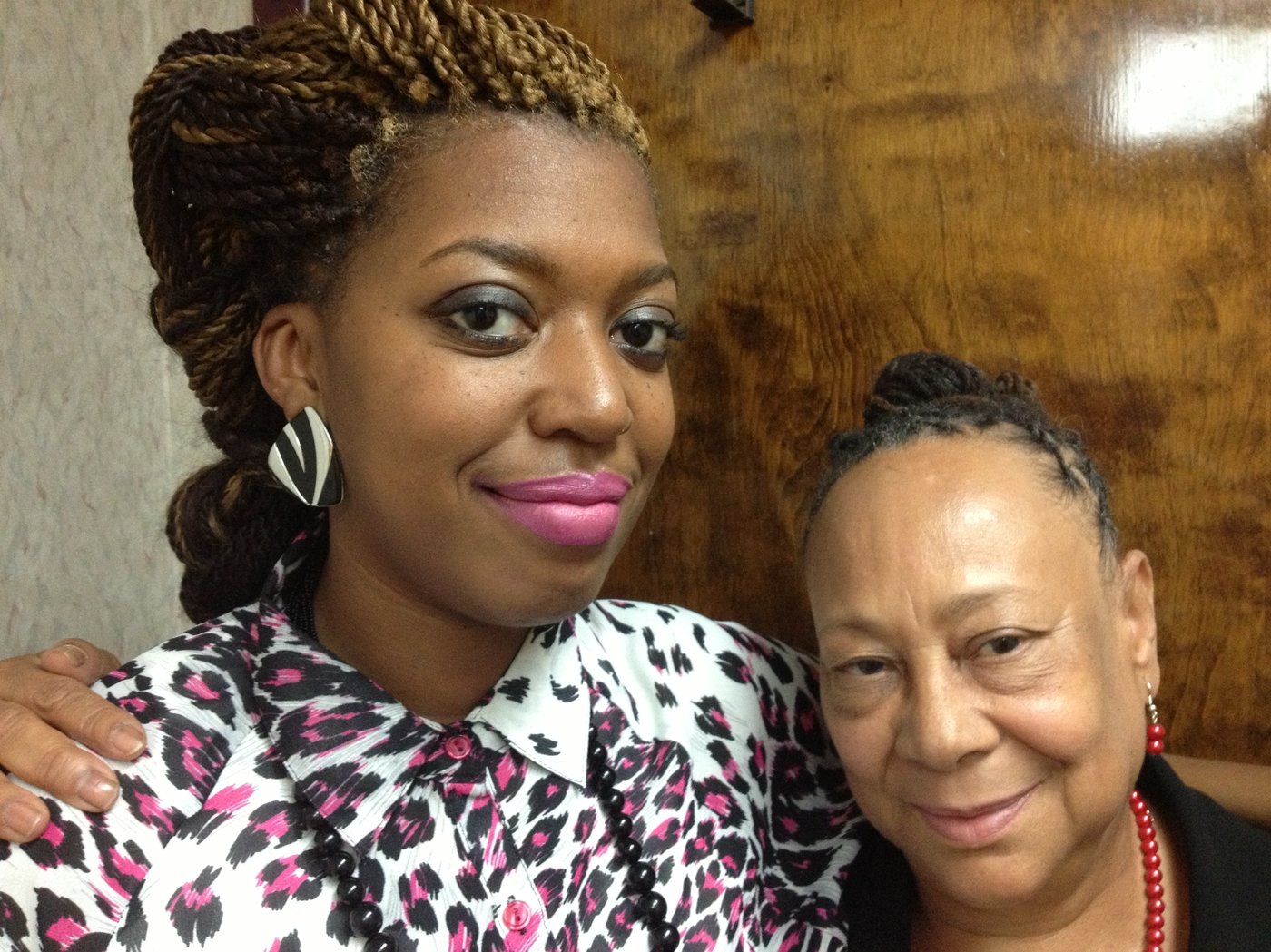 Susu members Tamara Bullock and Patricia Hamilton. (Photo: Marianne McCune/NPR)
