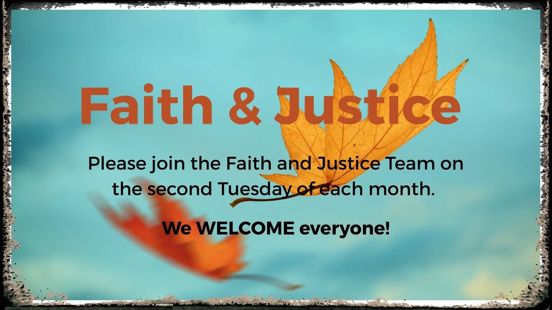 Faith & Justice