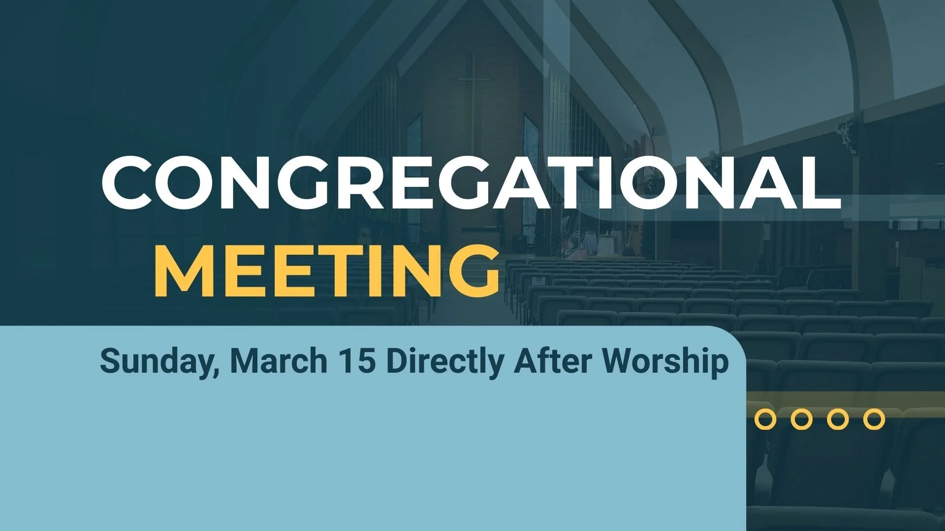 Congregational Meeting
