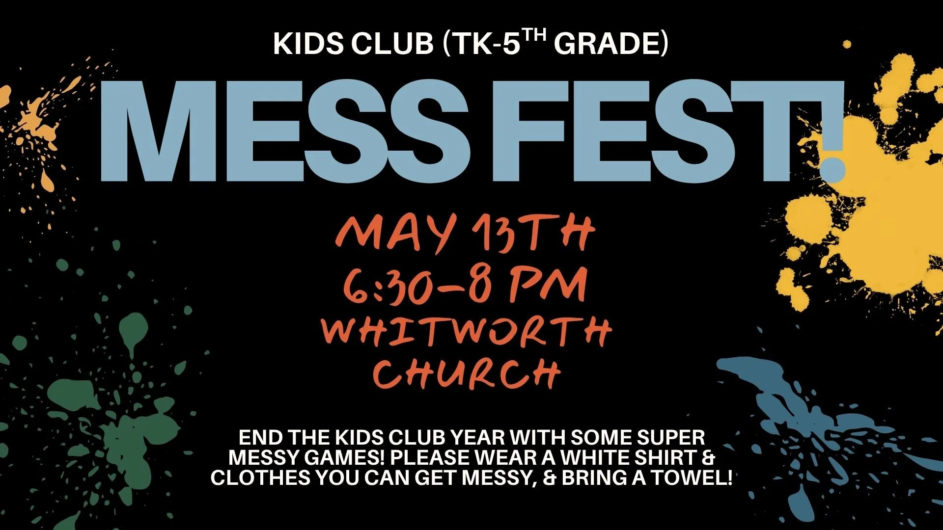 Kids Club Messfest