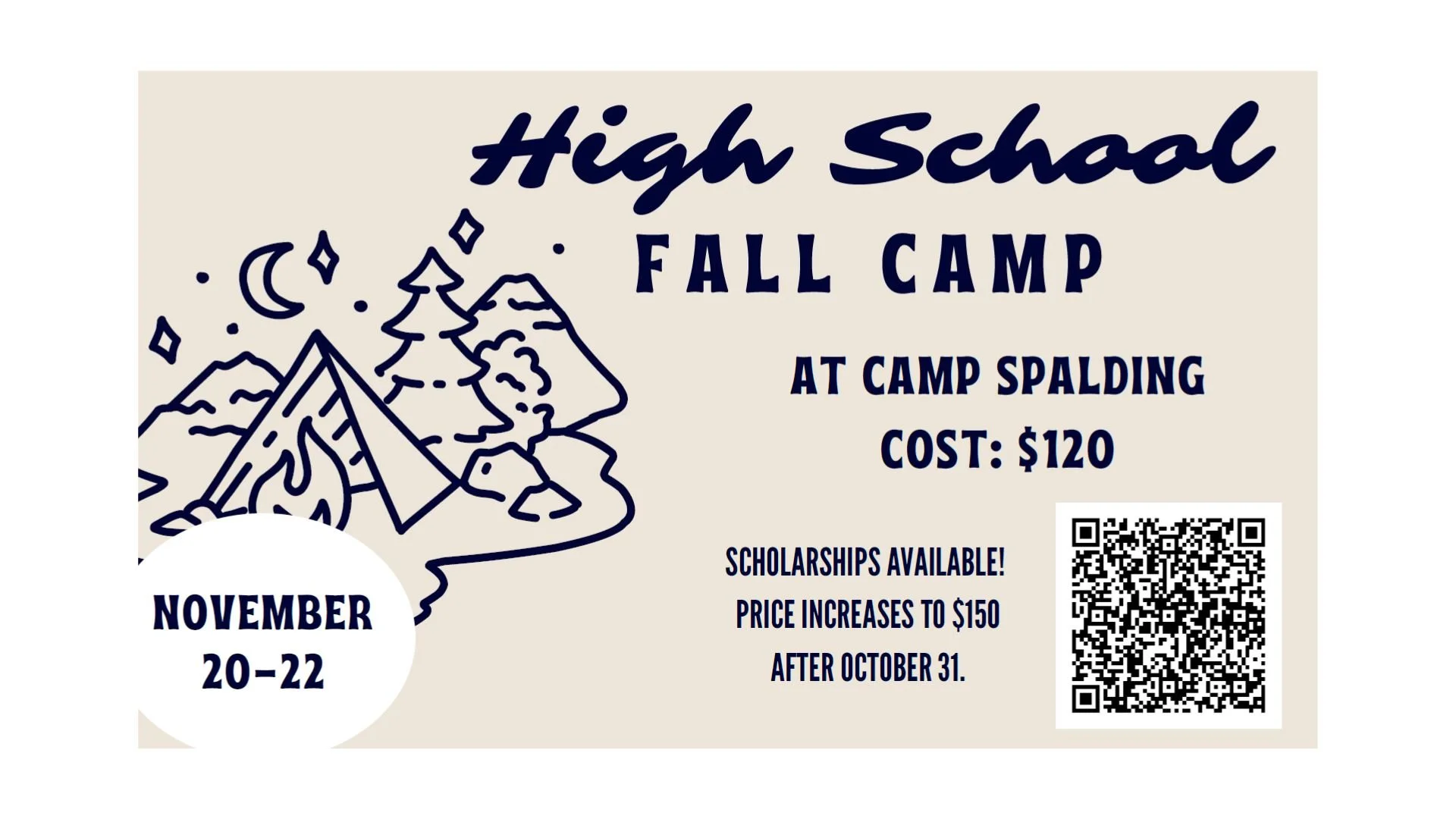 High School Fall Camp