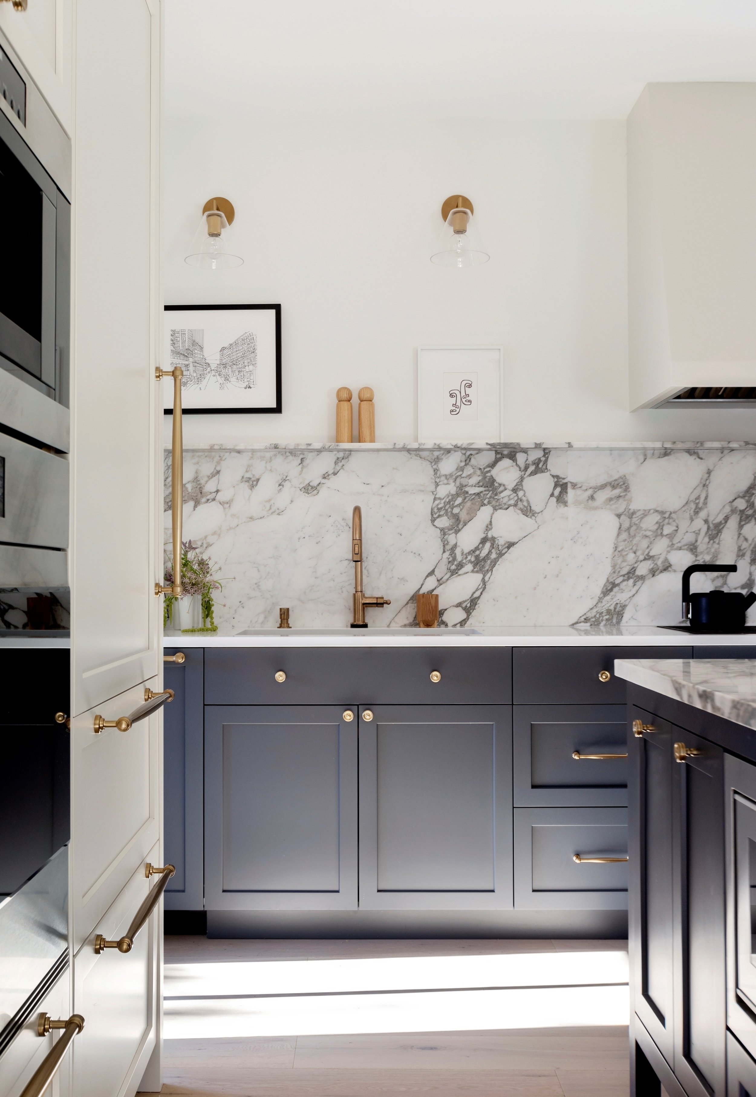 Vancouver | Arabescato marble kitchen — SSC Countertops